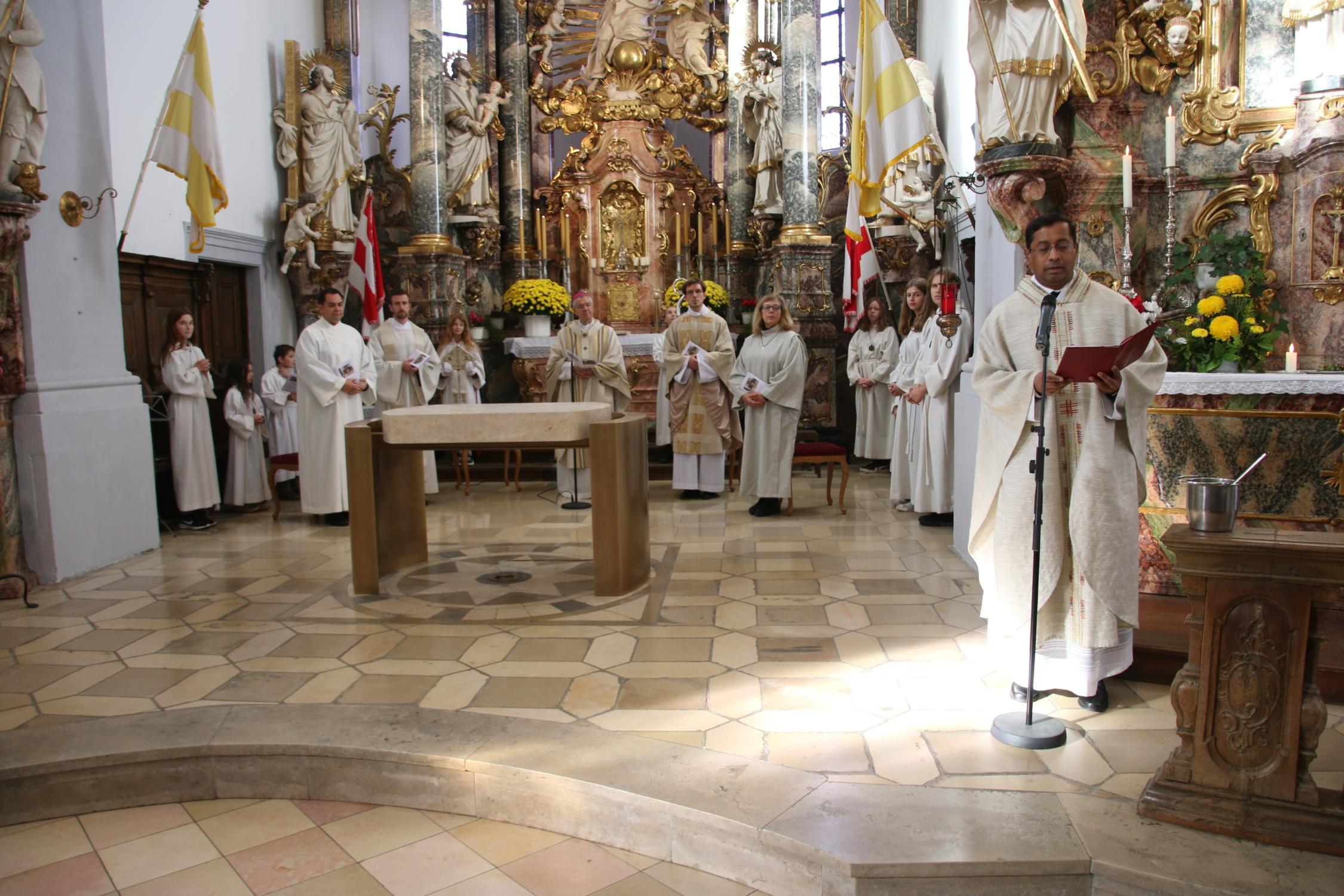 Altarweihe in Sscheinfeld