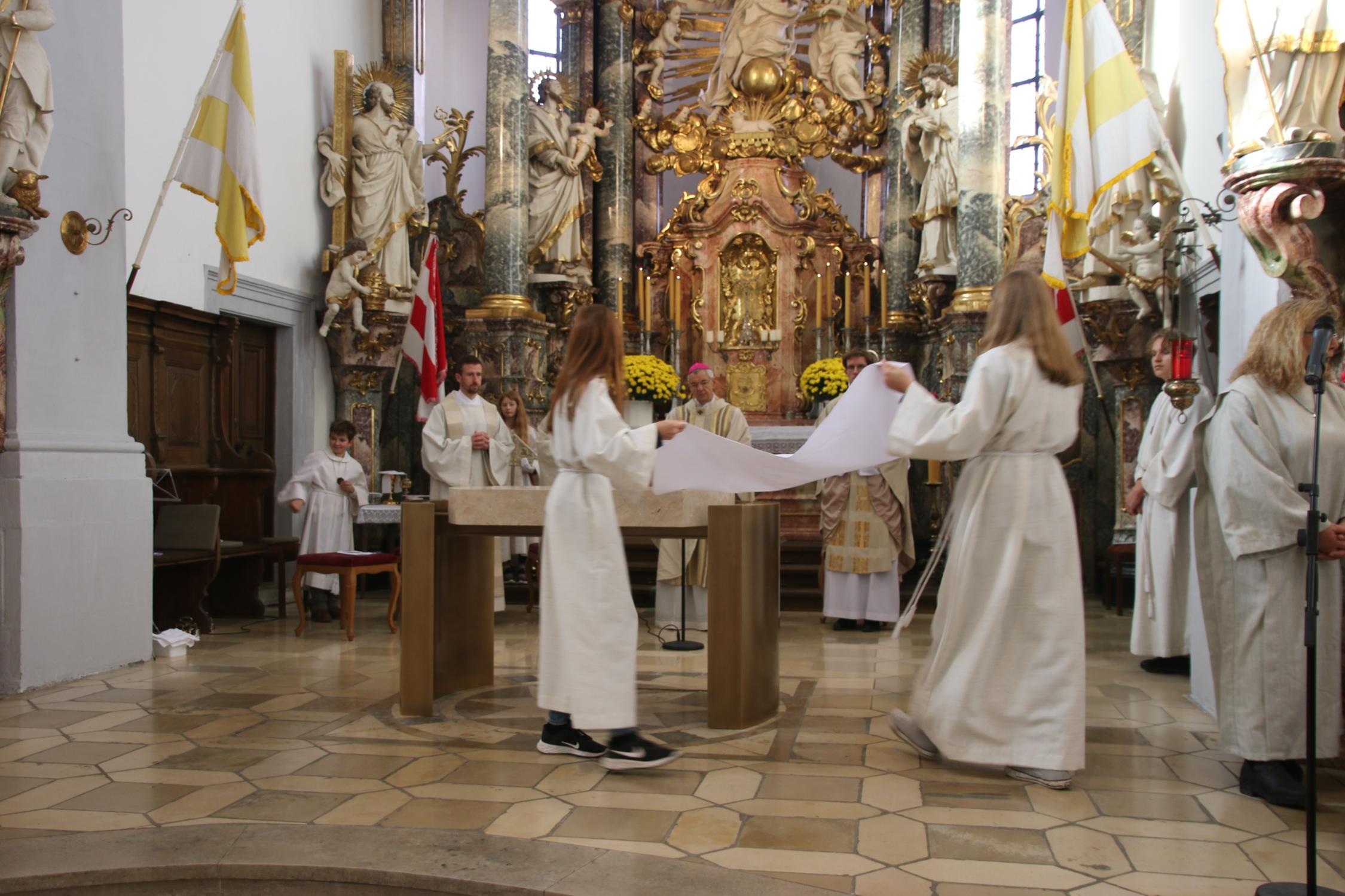 Altarweihe in Sscheinfeld