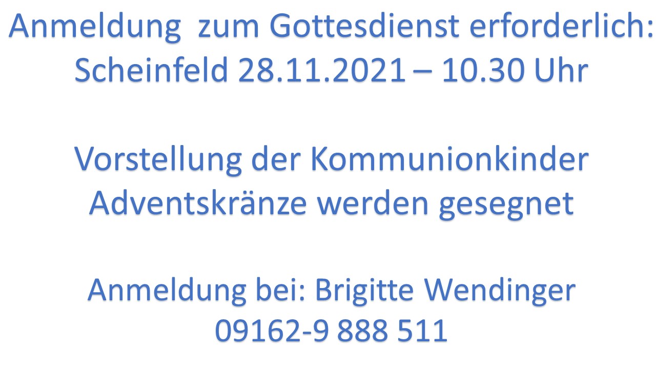 Anmeldung