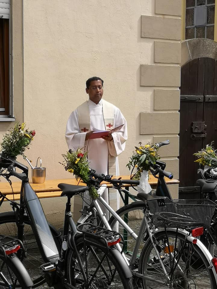 Casino Fahrradsegnung