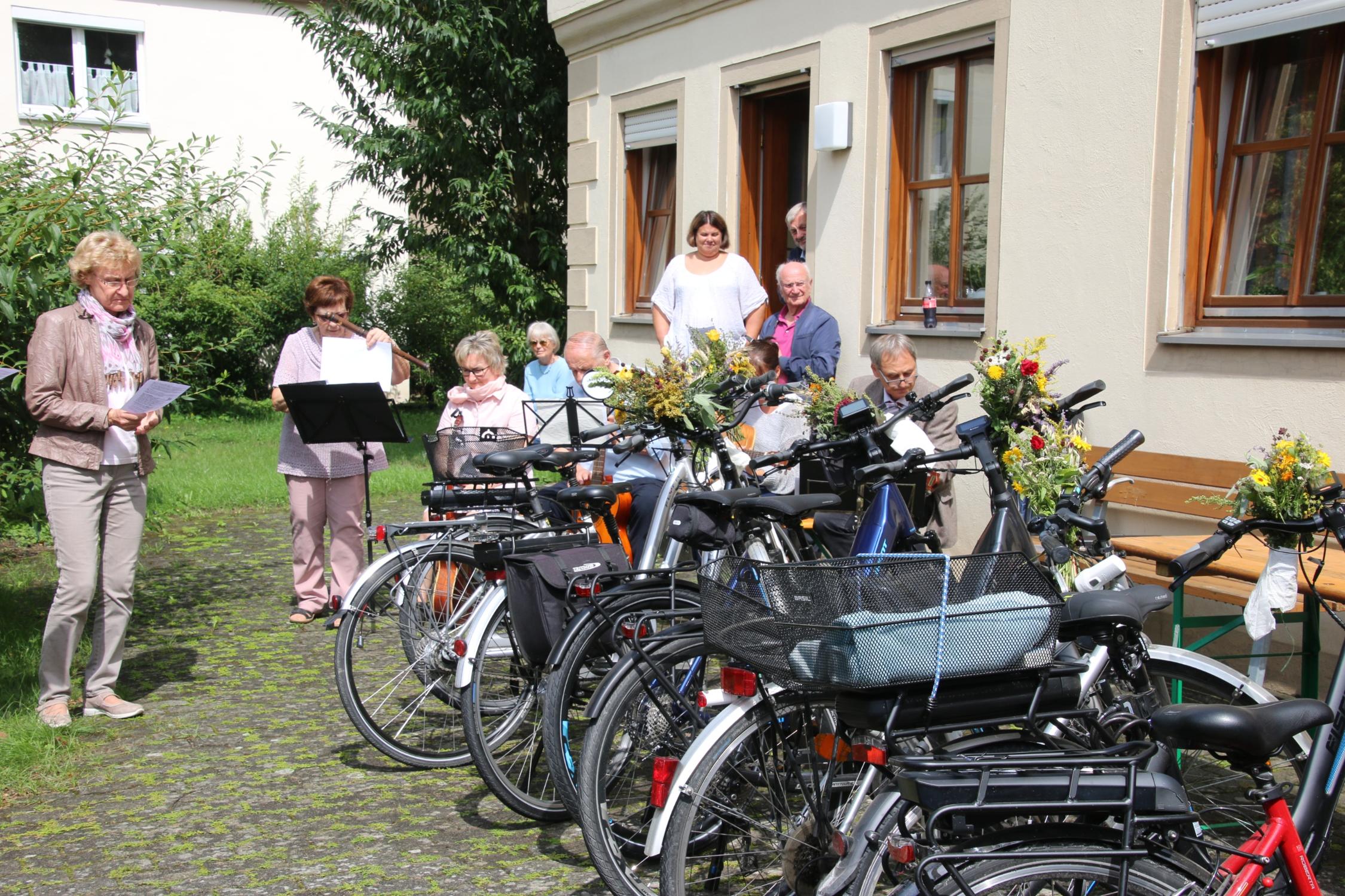 Casino Fahrradsegnung