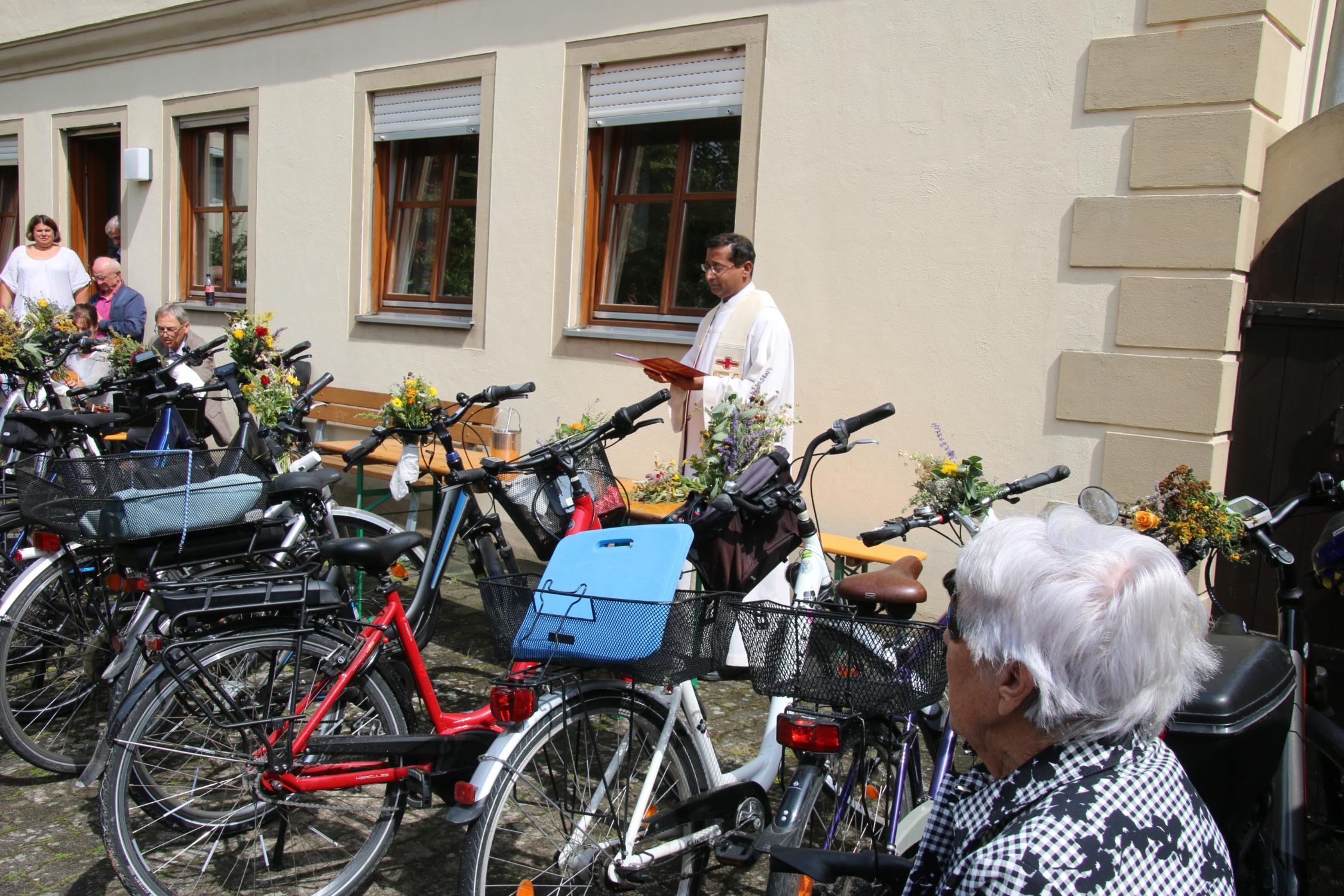 Casino Fahrradsegnung