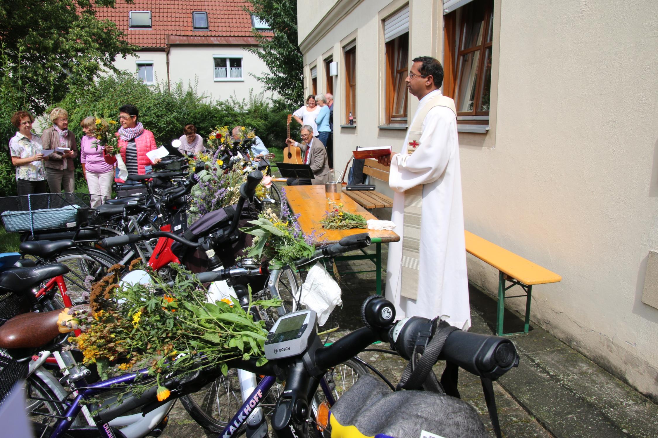 Casino Fahrradsegnung