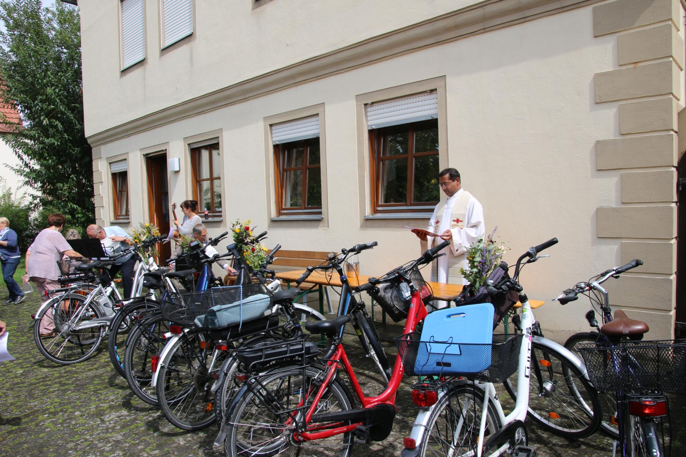 Casino Fahrradsegnung