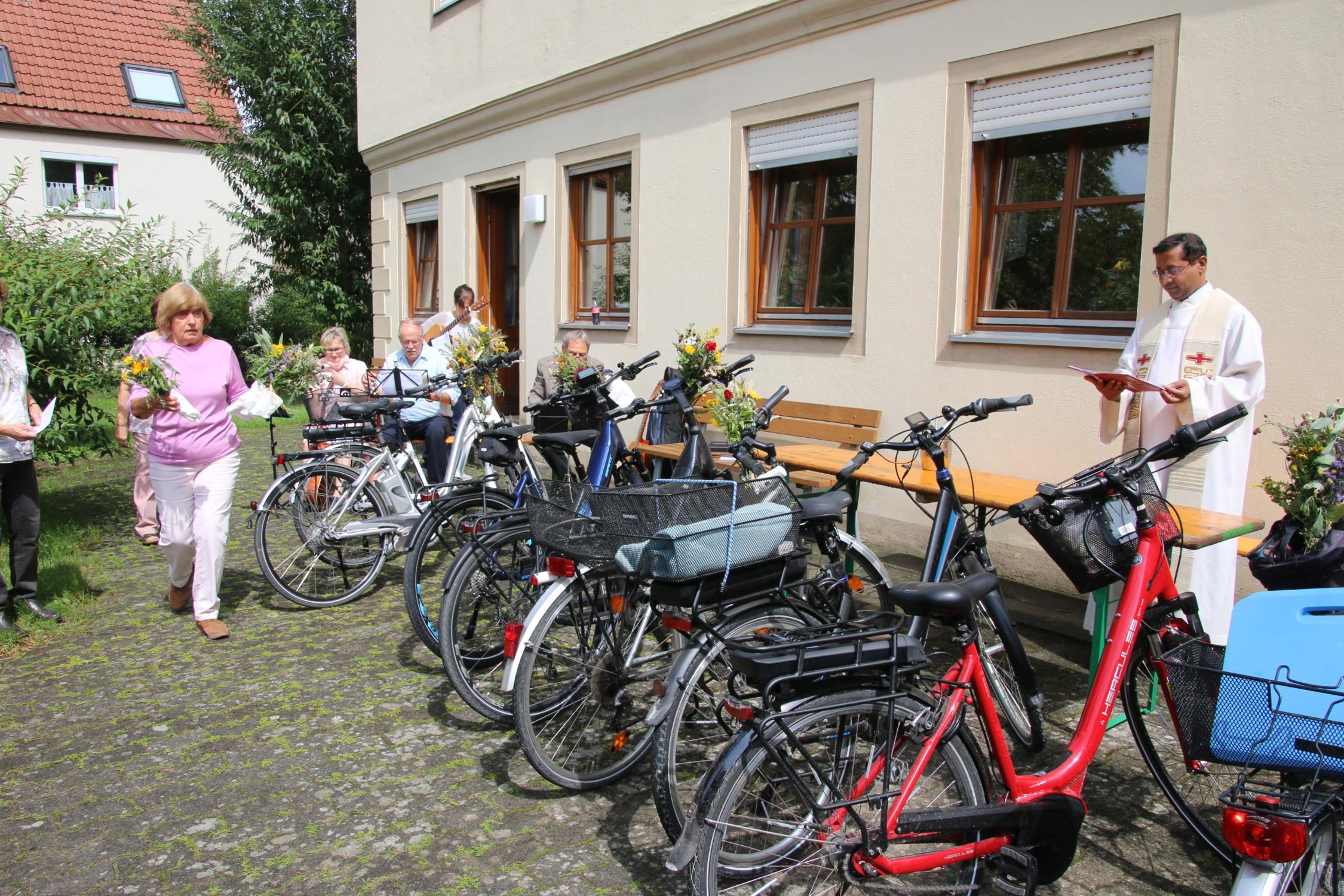 Casino Fahrradsegnung