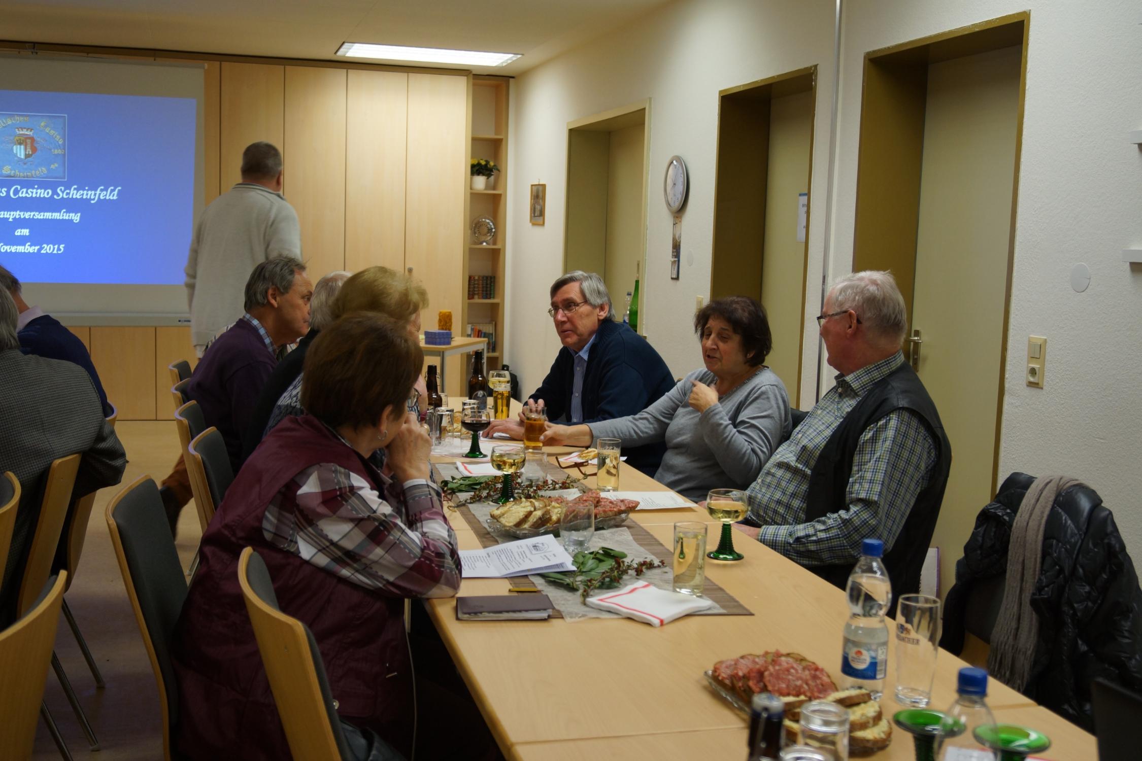 Casino Jahreshauptversammlung 2015