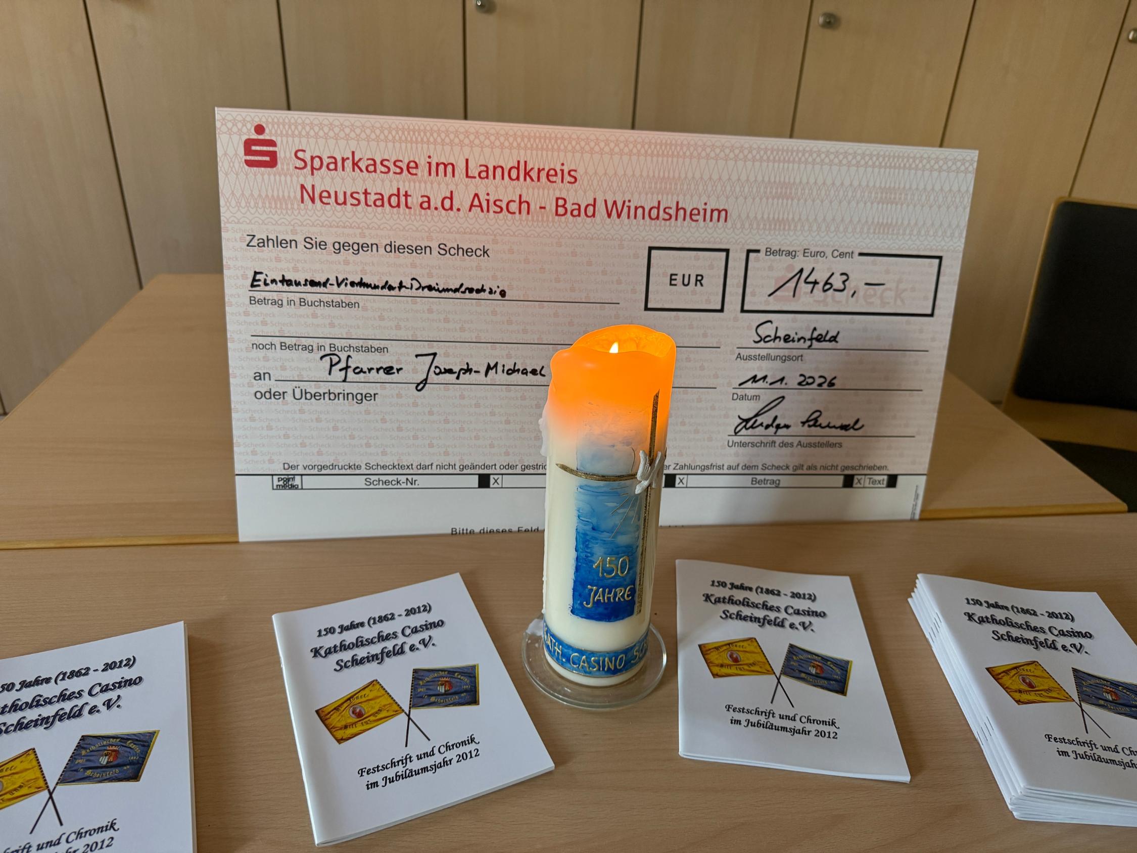 Casino spende Glocke