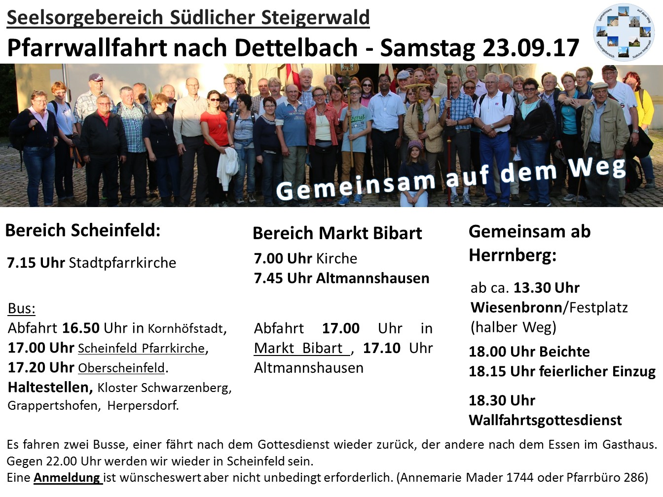 Dettelbach Wallfahrt 2017