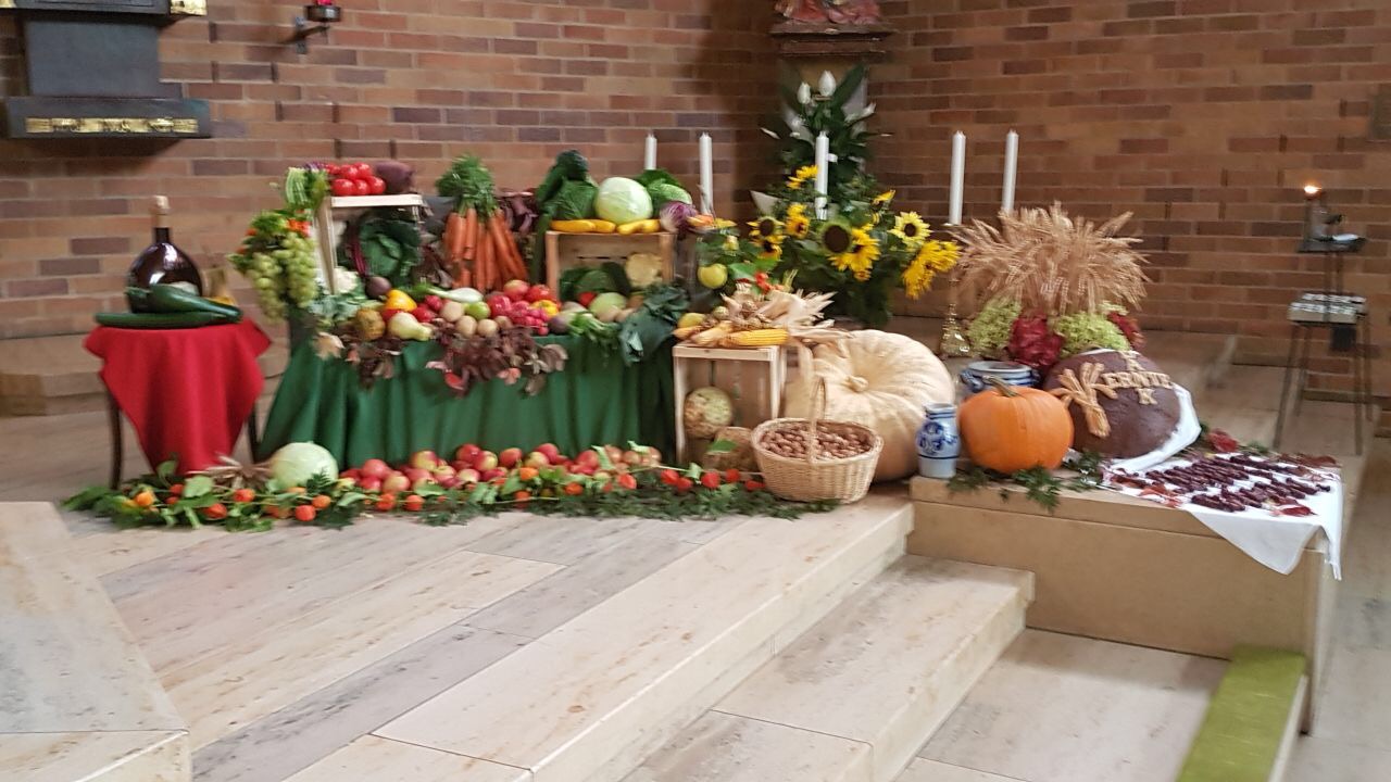 Erntedank Markt Bibart 2017
