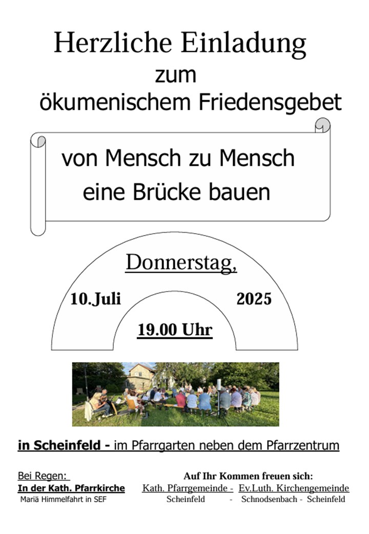 Friedensgebet 2025