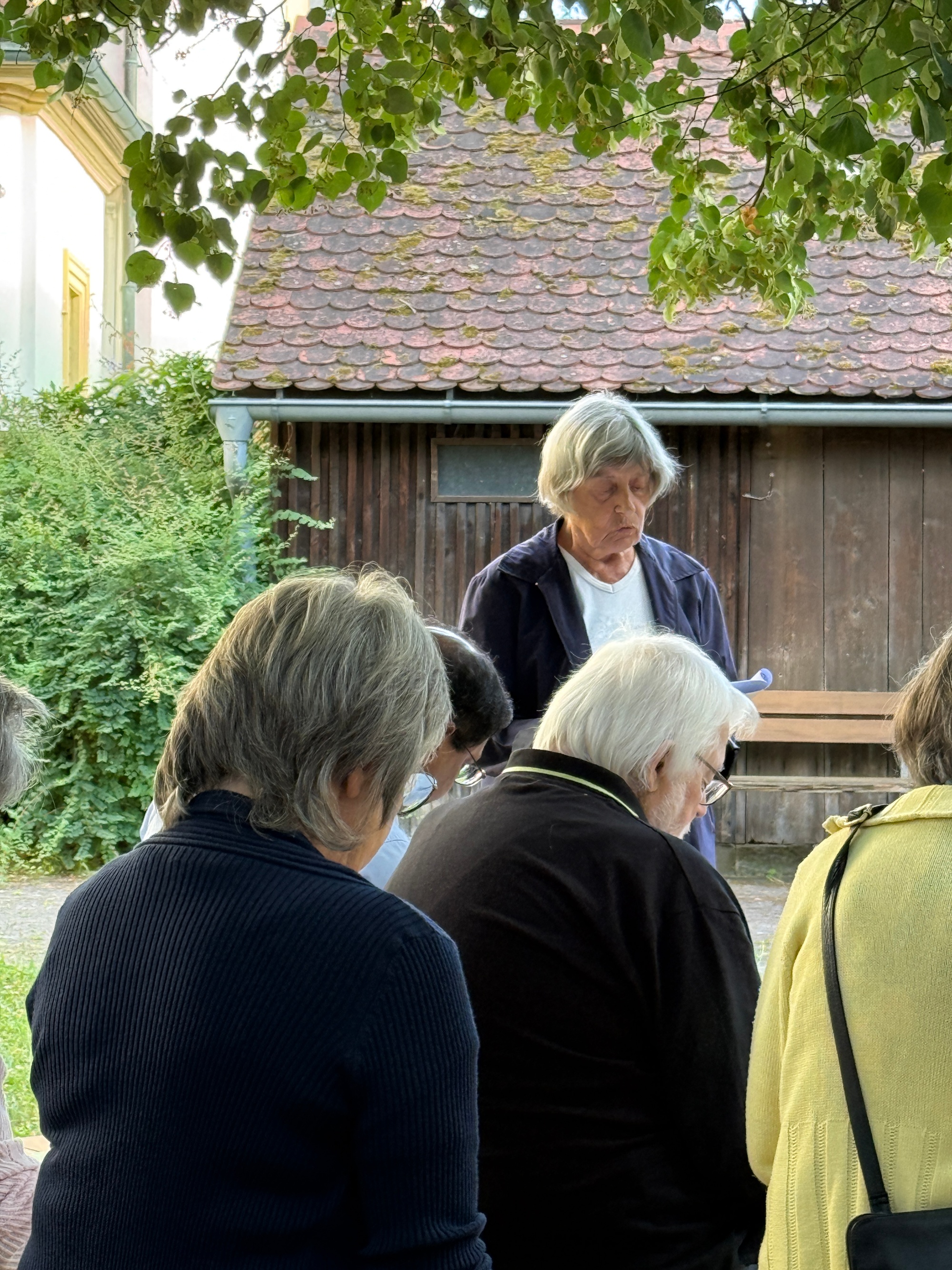 Friedensgebet Pfarrgarten 2025