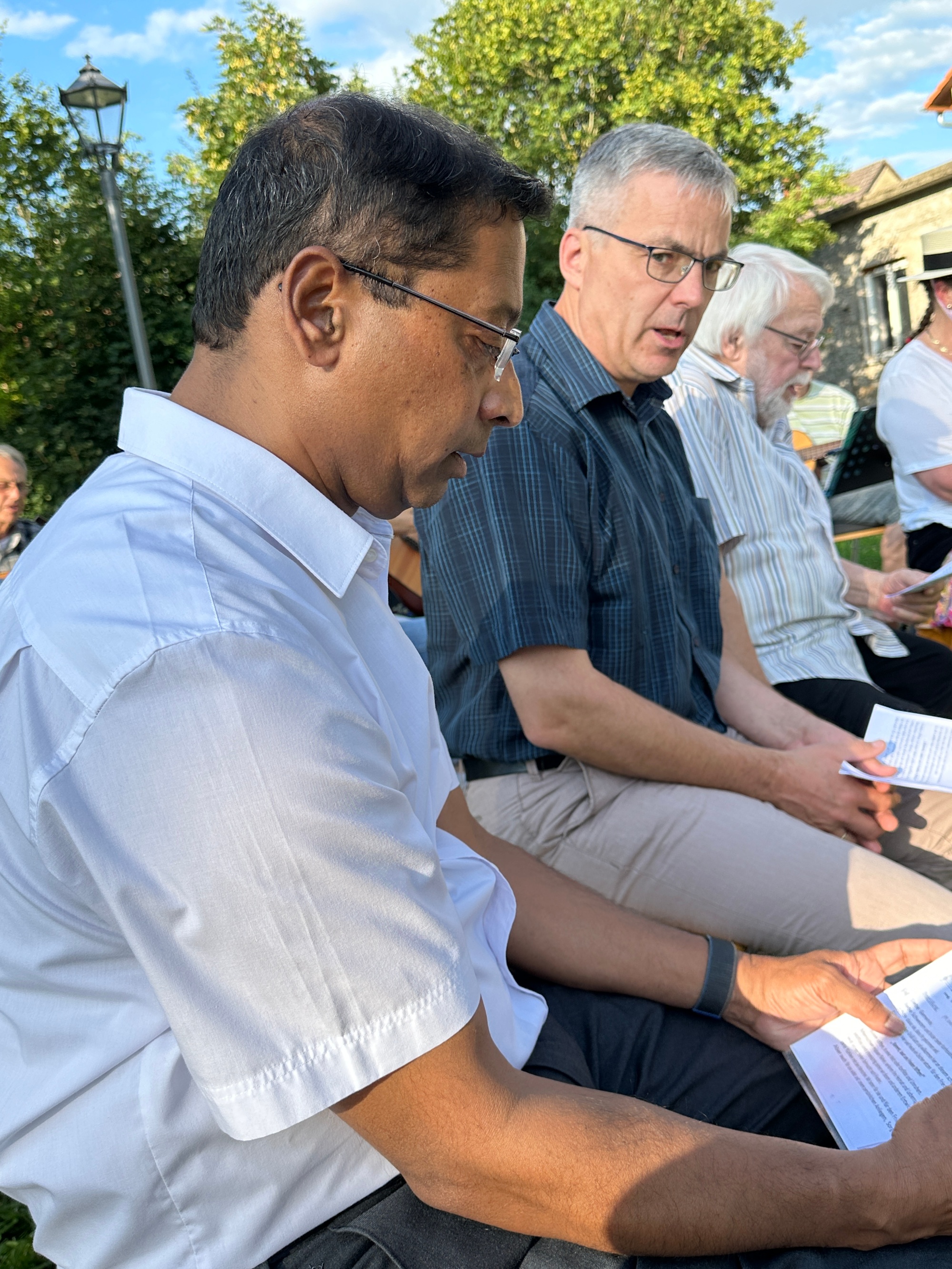 Friedensgebet am Stadtsee 2024