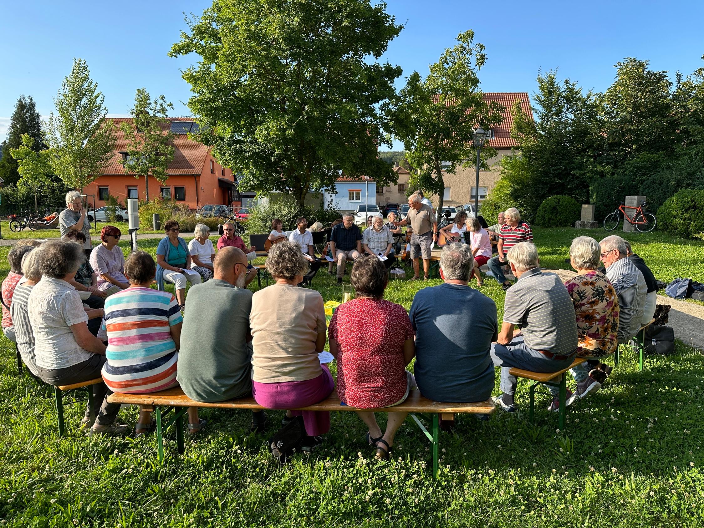 Friedensgebet am Stadtsee 2024