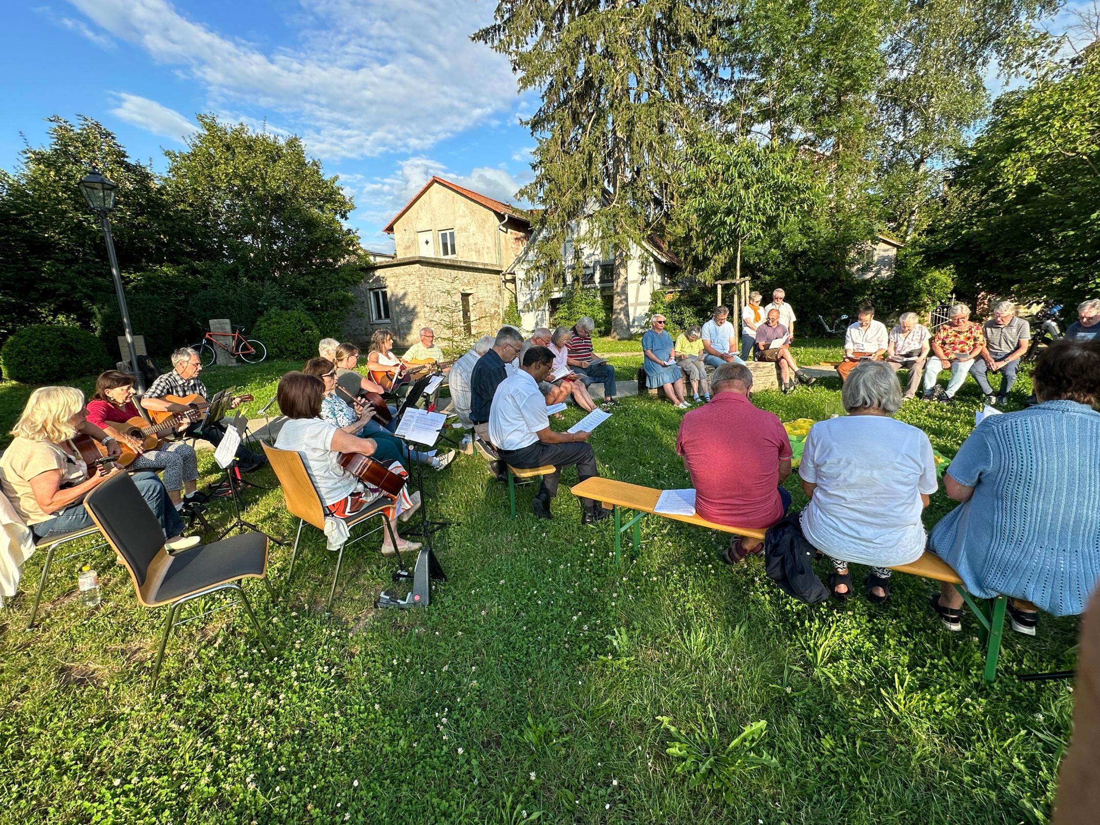 Friedensgebet am Stadtsee 2024