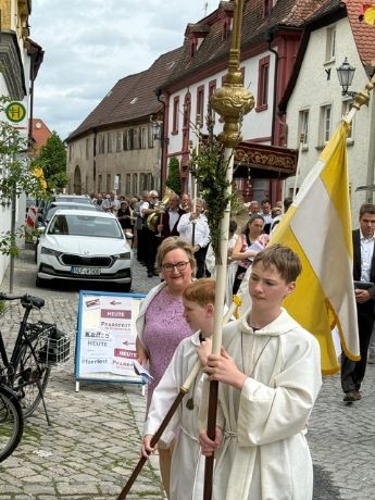 Fronleichnam 2026 in Scheinfeld