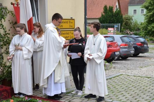 Fronleichnam Oberscheinfeld 2019