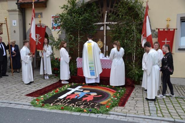 Fronleichnam Oberscheinfeld 2019