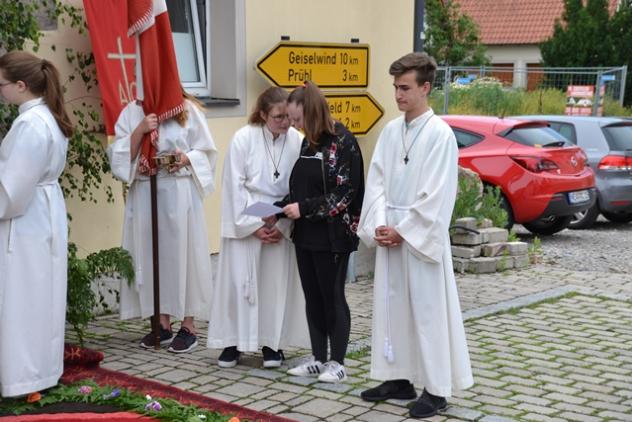 Fronleichnam Oberscheinfeld 2019
