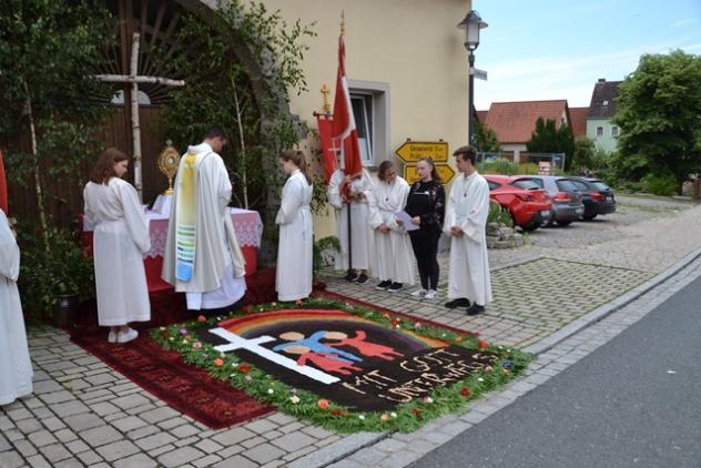 Fronleichnam Oberscheinfeld 2019