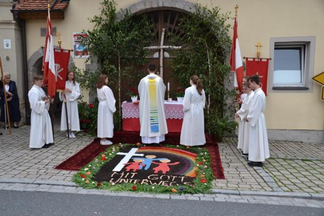 Fronleichnam Oberscheinfeld 2019