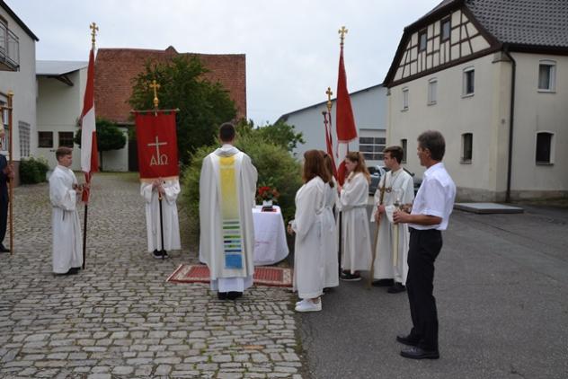 Fronleichnam Oberscheinfeld 2019