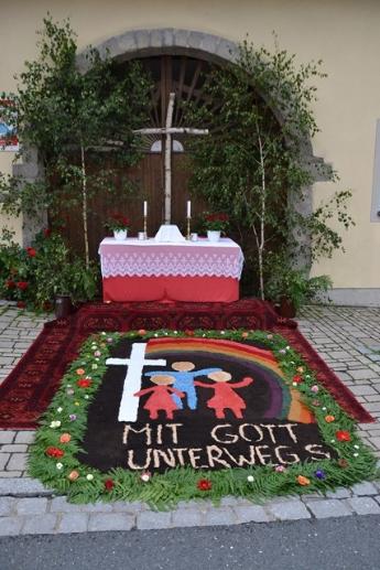 Fronleichnam Oberscheinfeld 2019