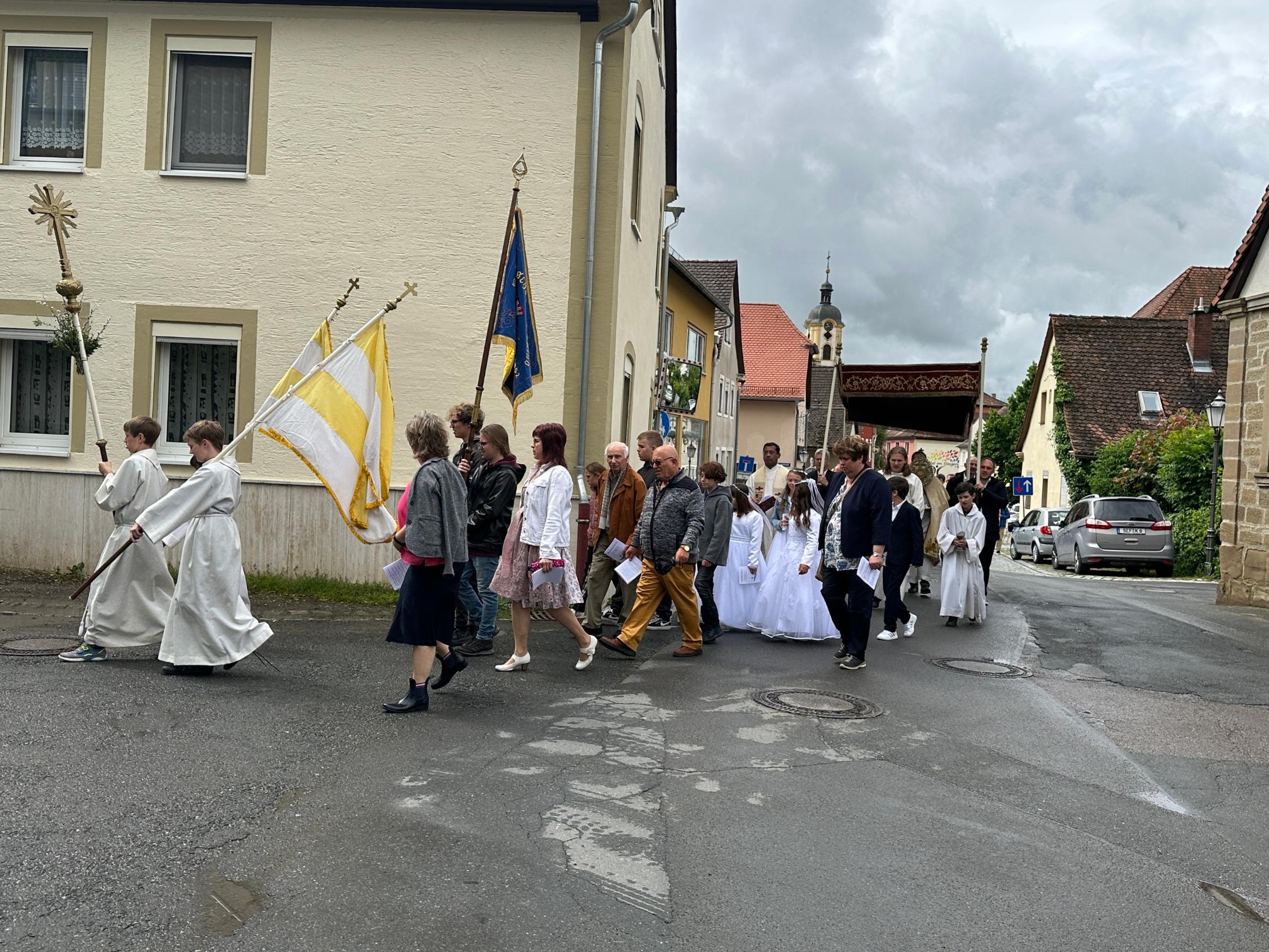 Fronleichnam Scheinfeld 2024