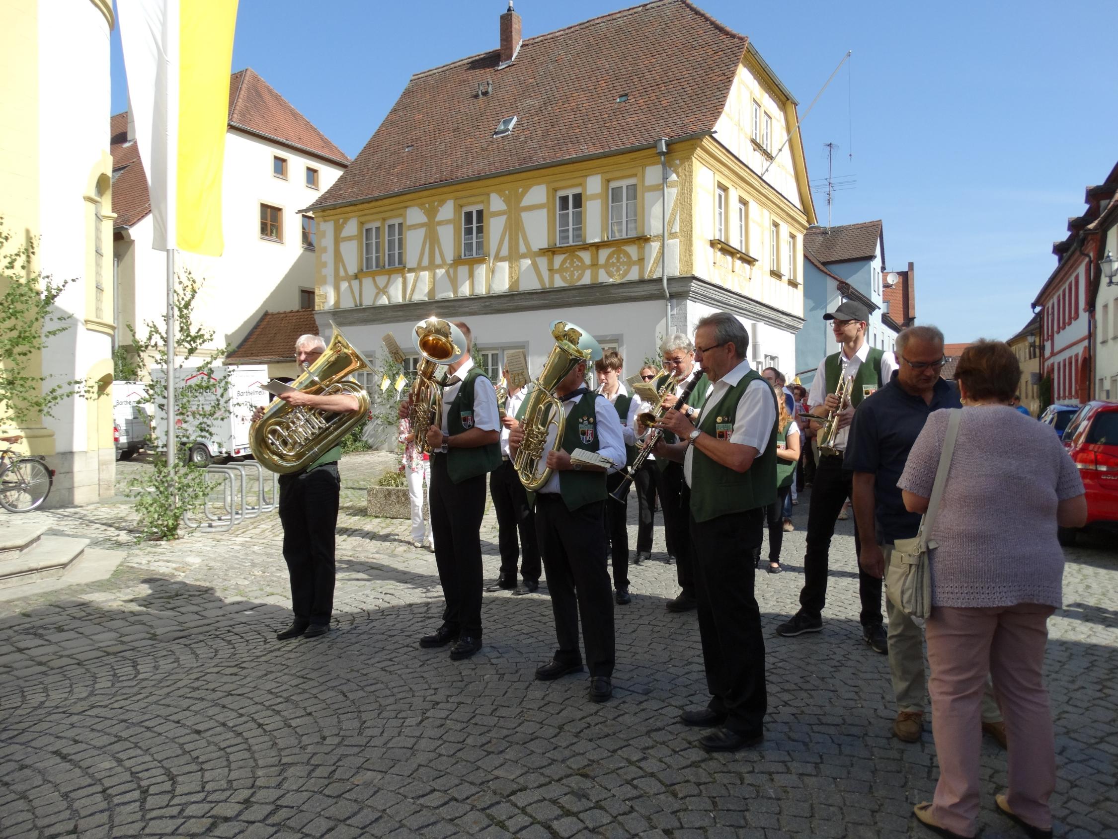 Fronleichnam in Scheinfeld 2017