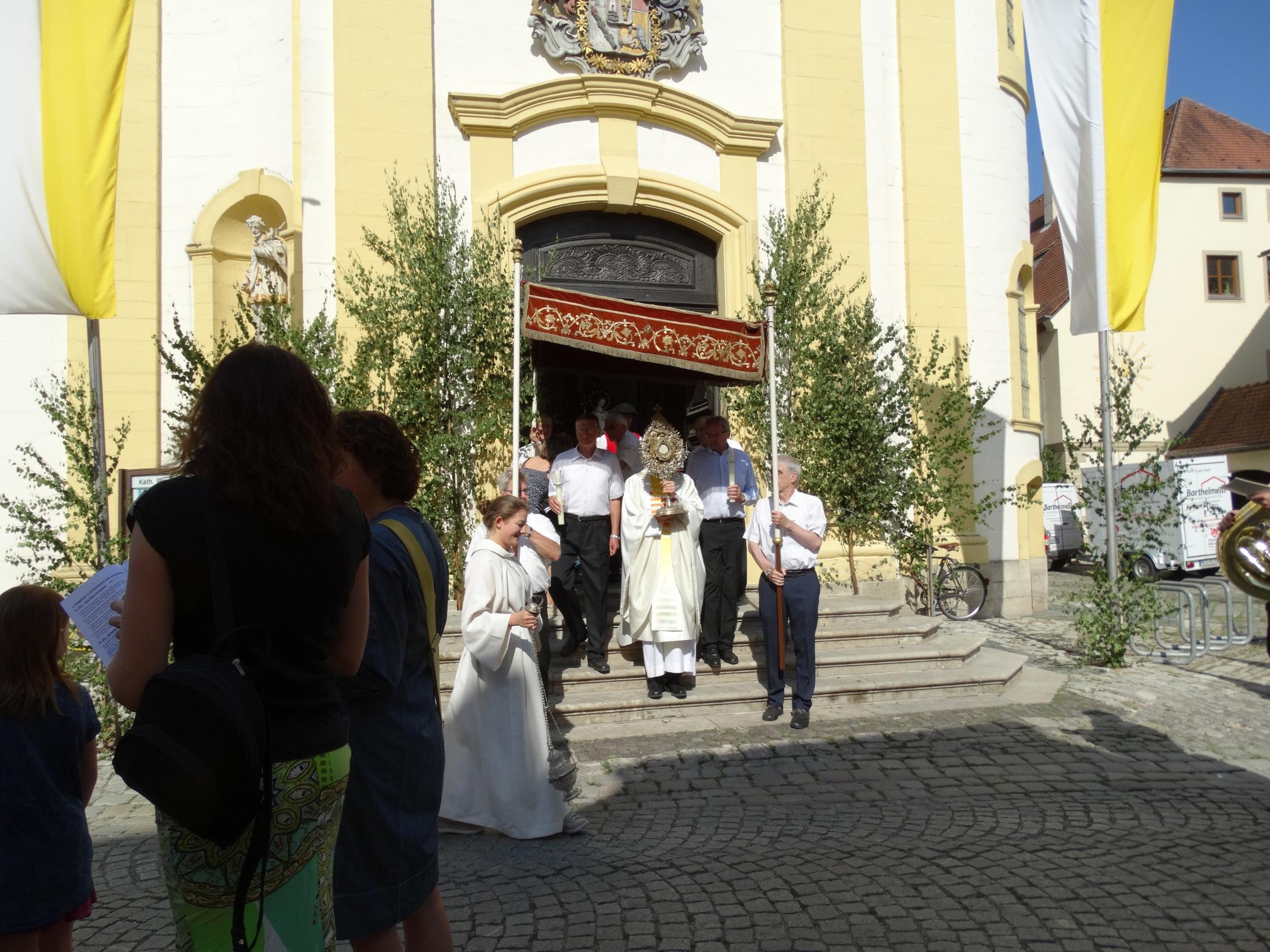 Fronleichnam in Scheinfeld 2017