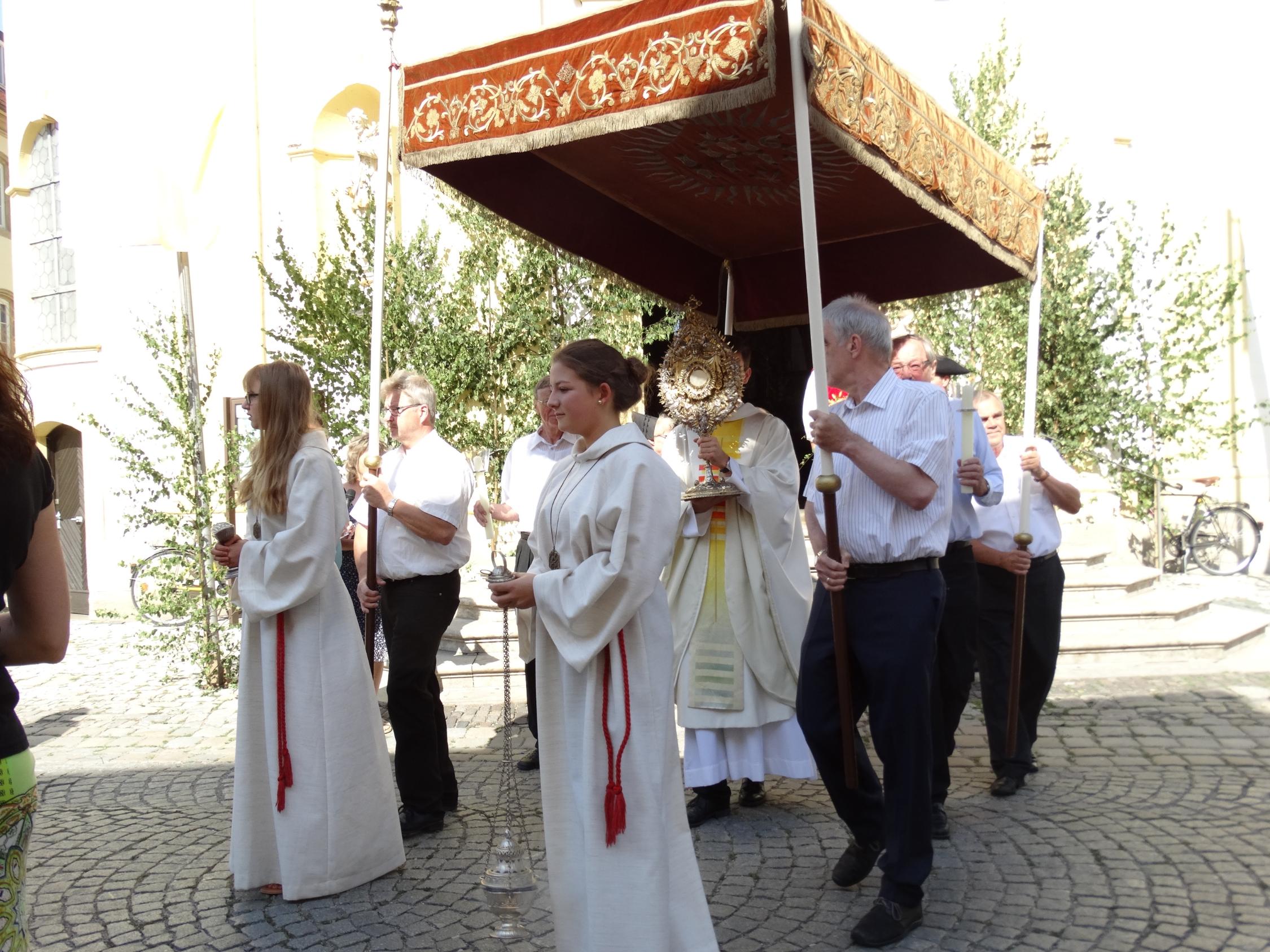 Fronleichnam in Scheinfeld 2017