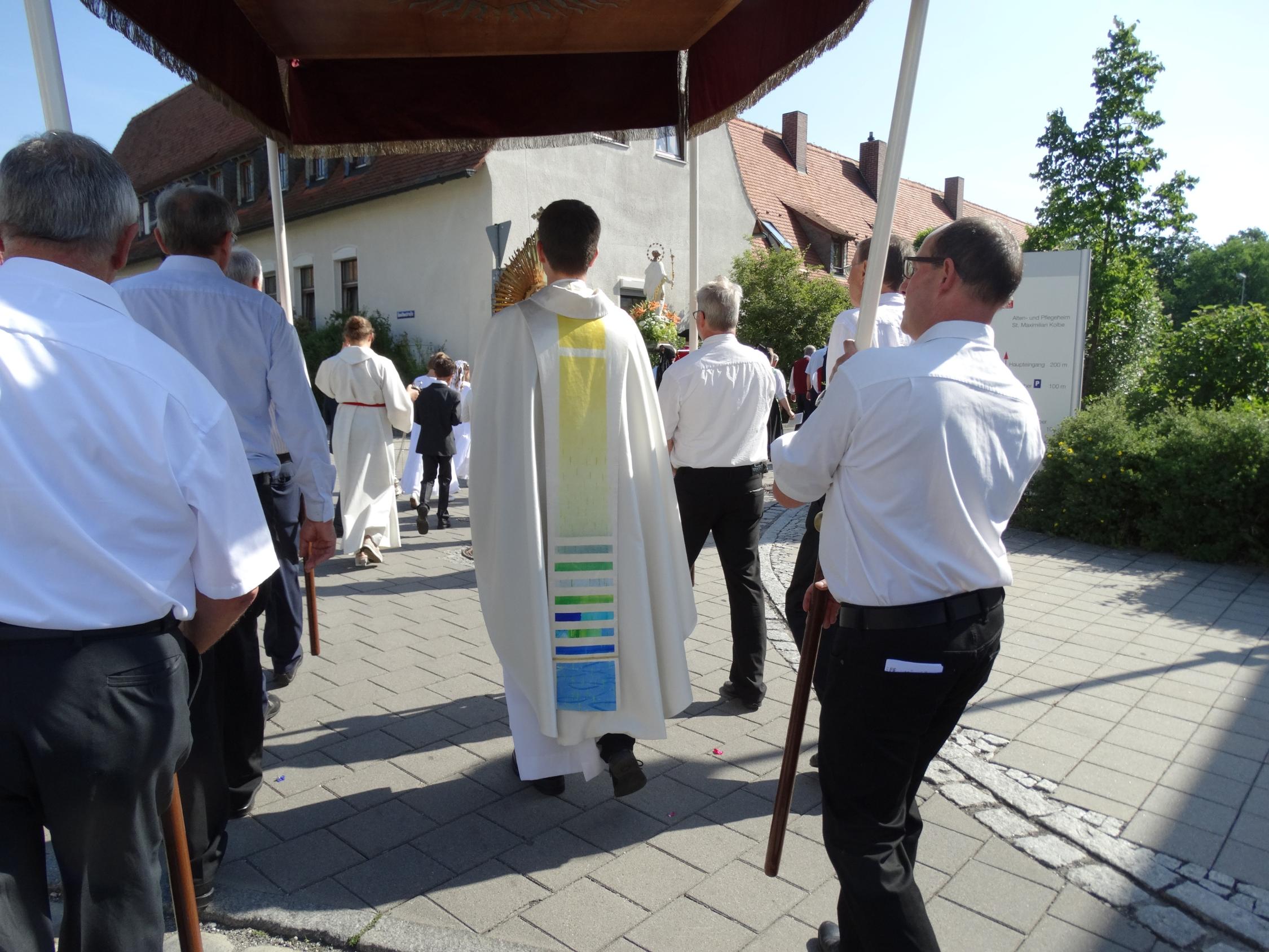 Fronleichnam in Scheinfeld 2017