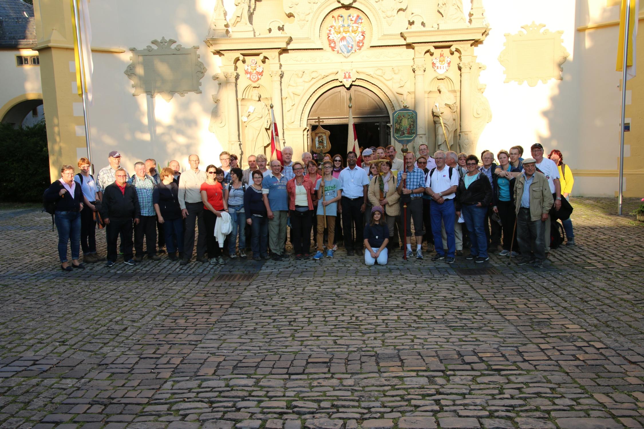 Fußwallfahrt nach Dettelbach 2015