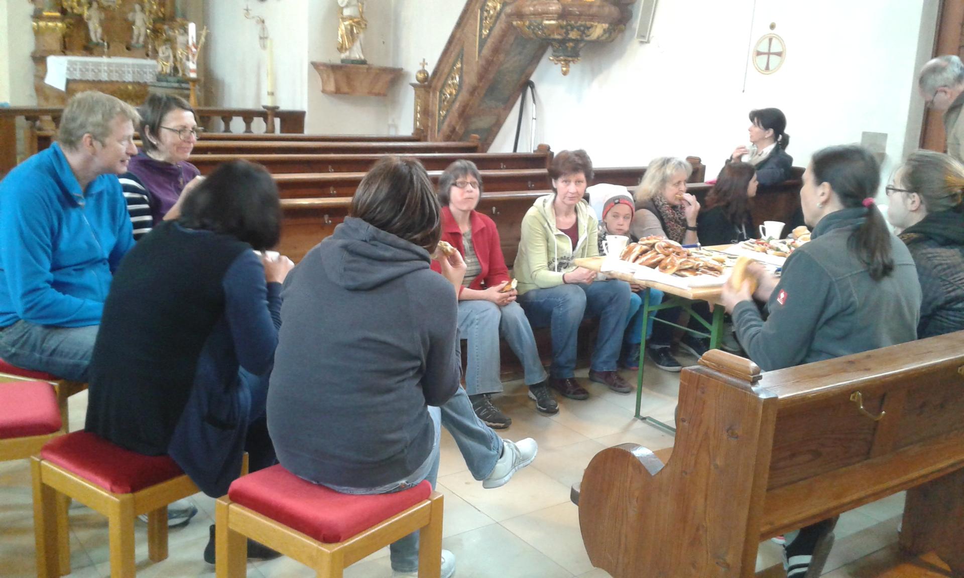 Kirchputz in Oberscheinfeld 2017
