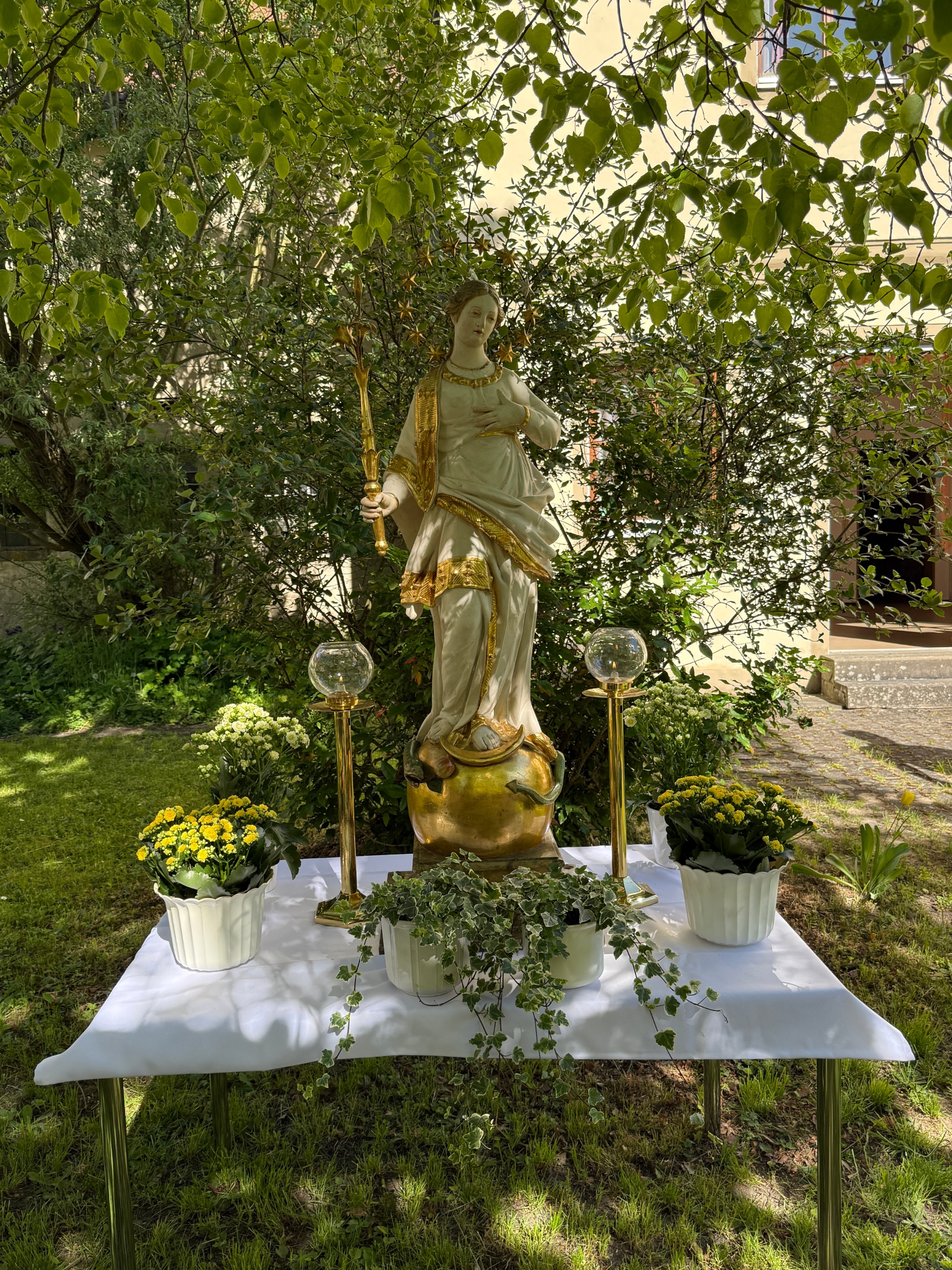 Maiandacht Pfarrgarten 2025