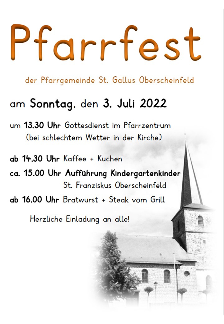 Pfarrfest OSEF 2022