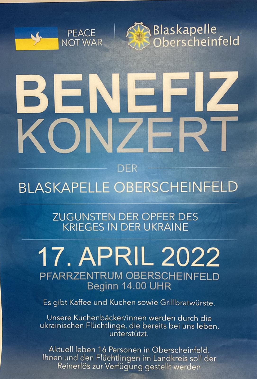 SEF Benefizkonzert Ostern 2022