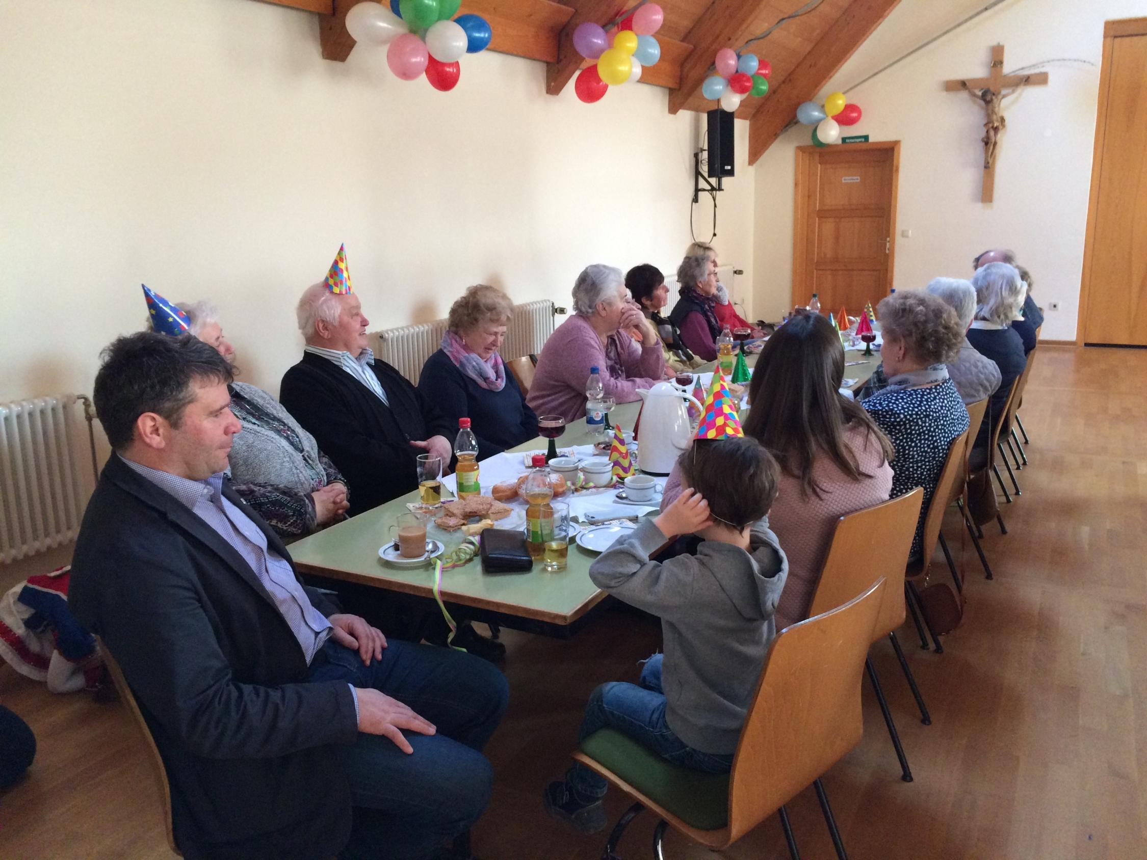 Seniorenfasching Markt Bibart 2017