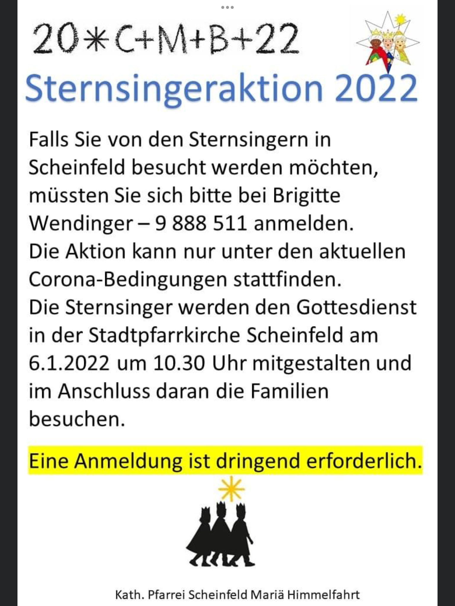 Sternsinger 2022