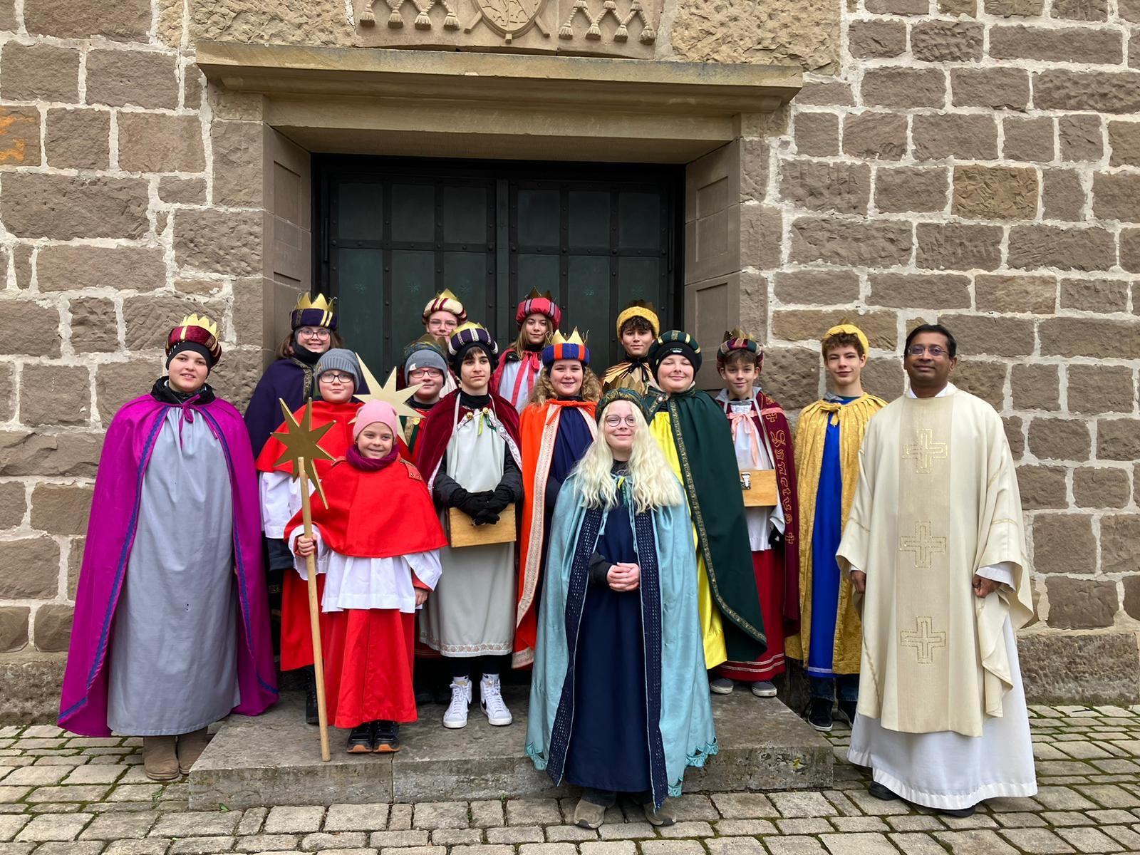 Sternsinger Gruppenbilder 2024