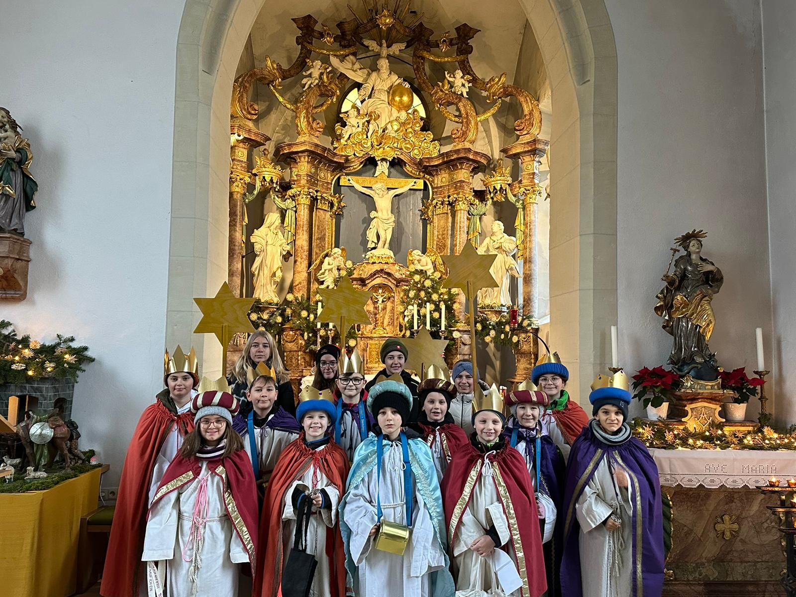 Sternsinger Gruppenbilder 2024