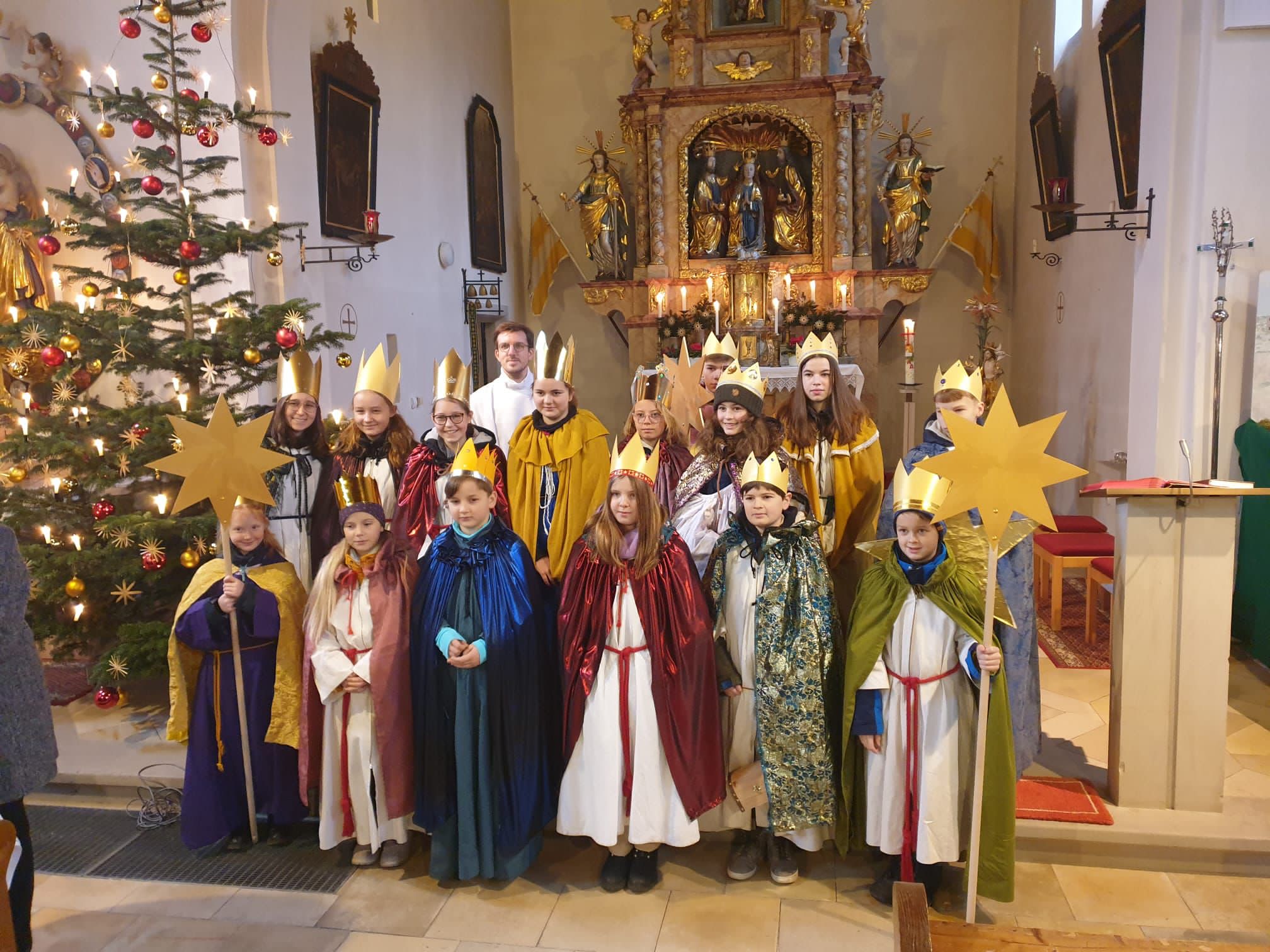 Sternsinger Gruppenbilder 2024