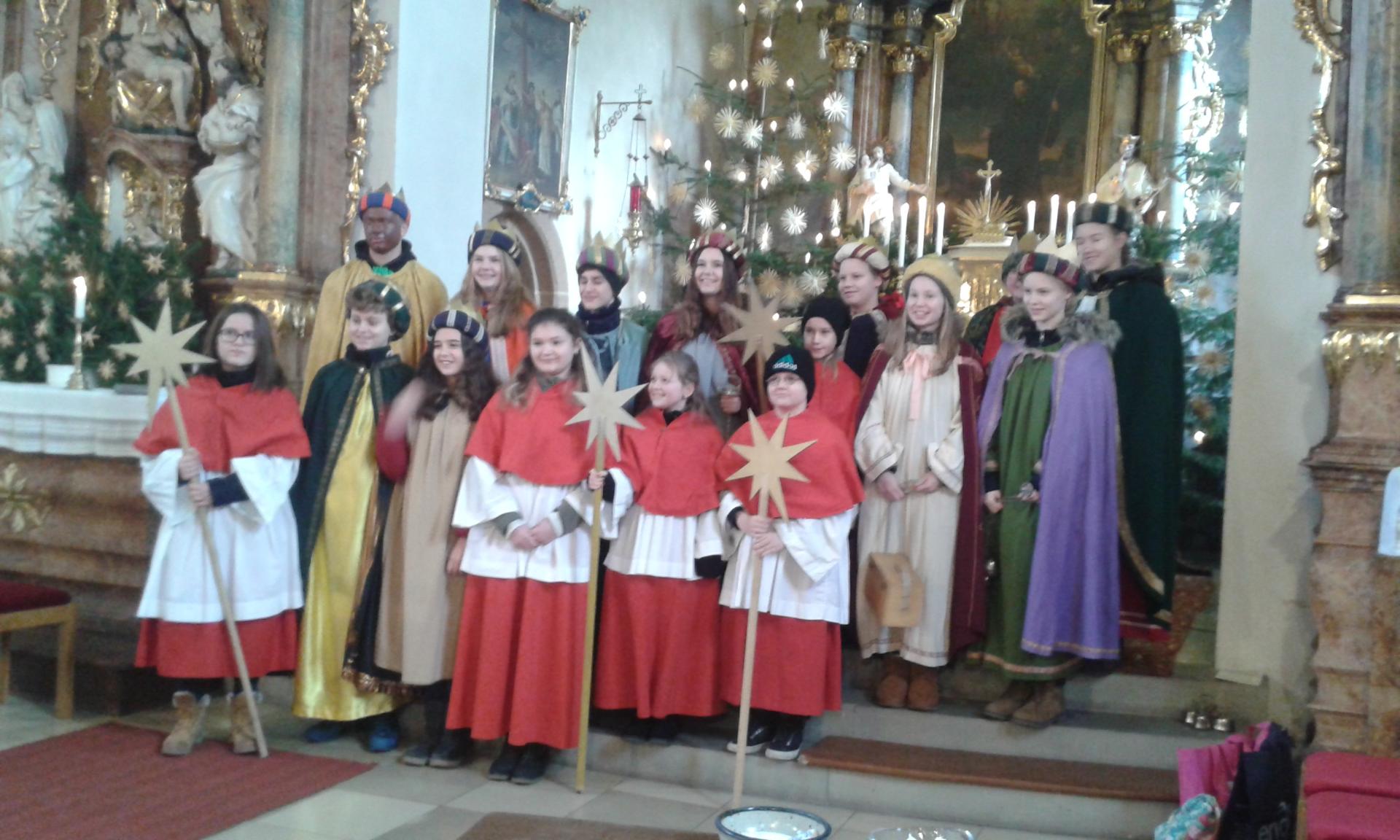 Sternsinger Oberscheinfeld 2018