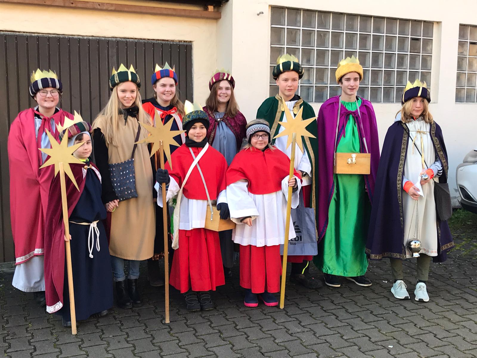 Sternsinger Oberscheinfeld 2020