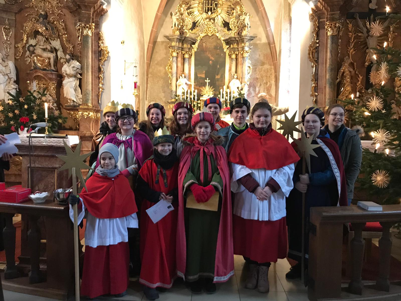 Sternsinger Oberscheinfeld