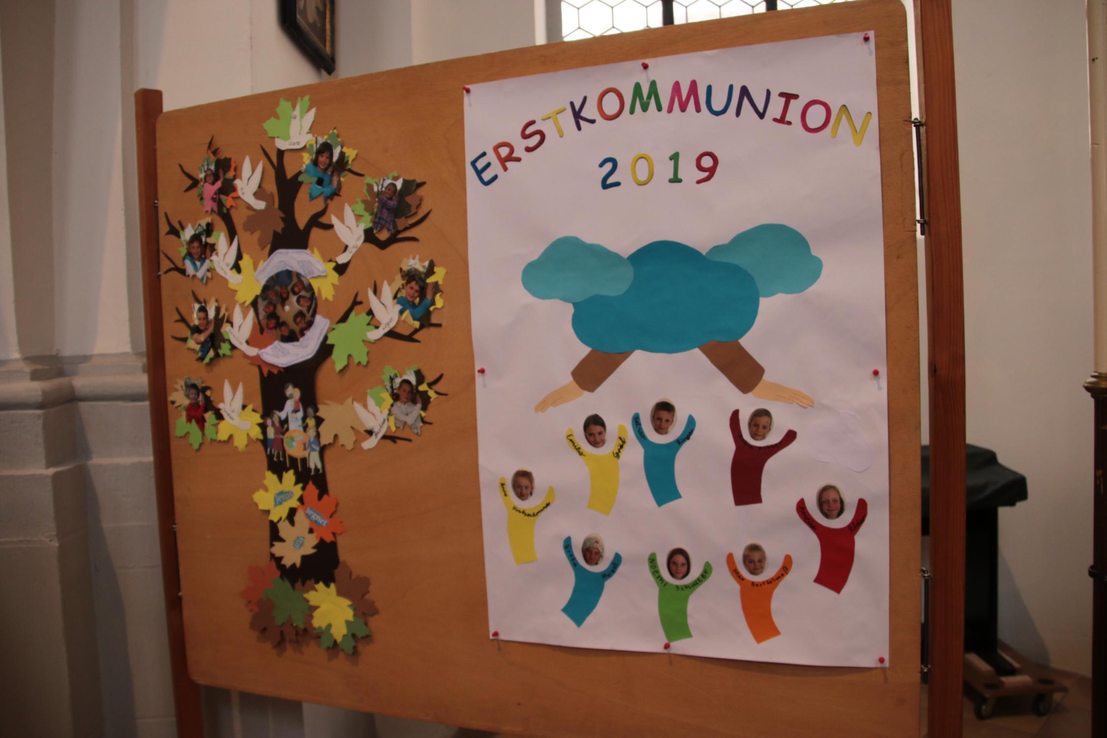 Vorstellung Kommunionkinder und Firmlinge 2018