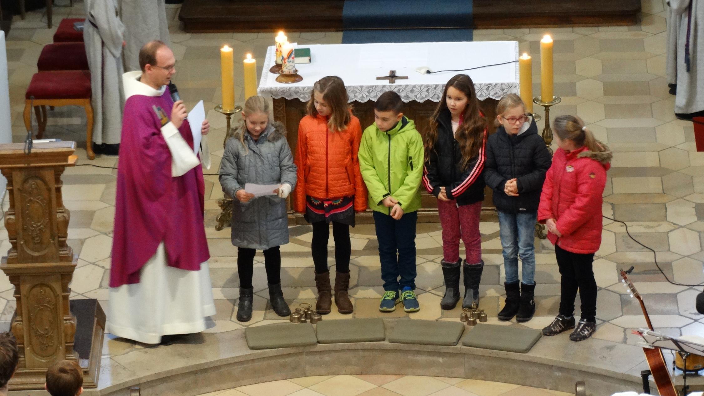 Vorstellung der Kommunionkinder