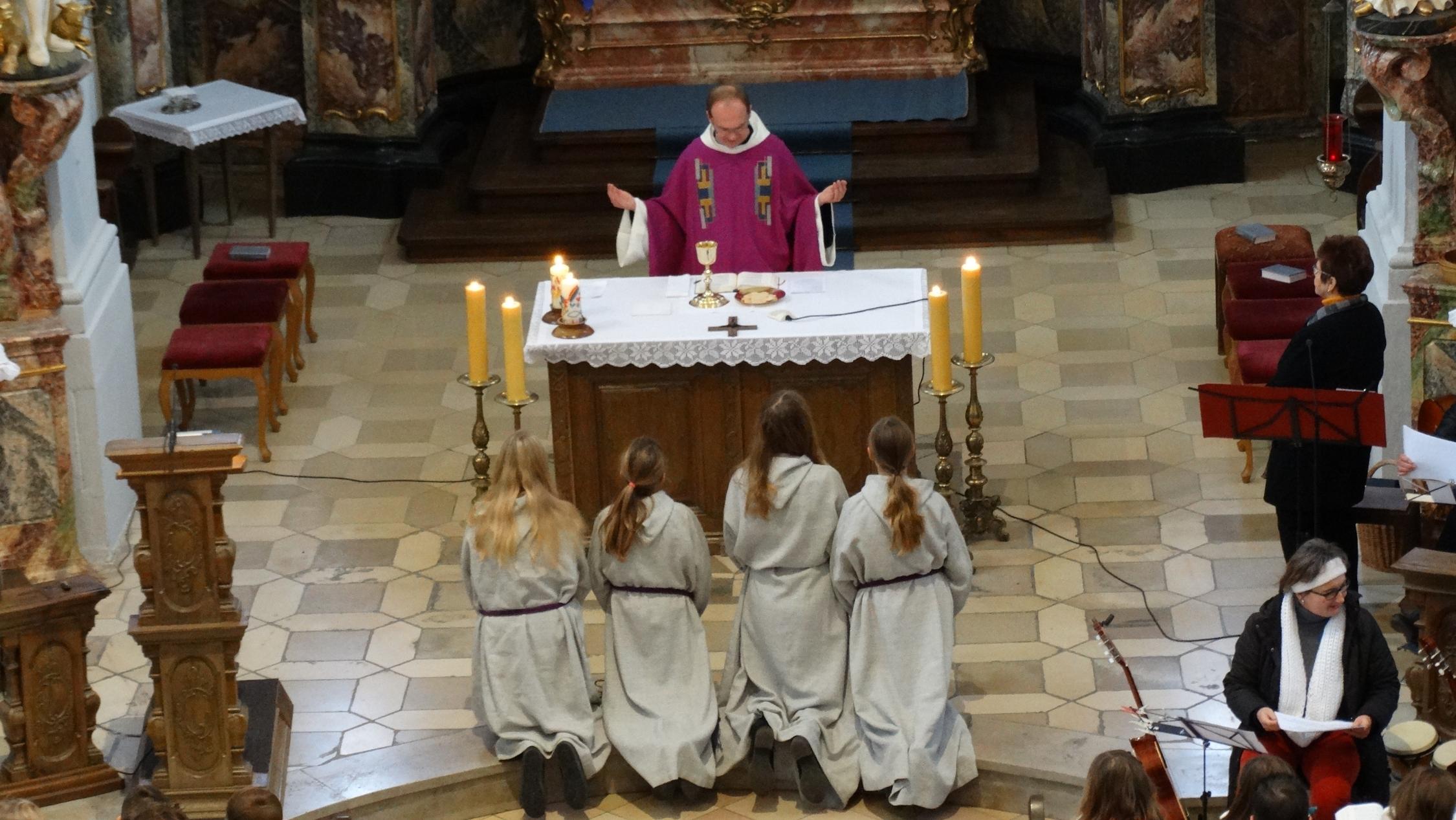 Vorstellung der Kommunionkinder