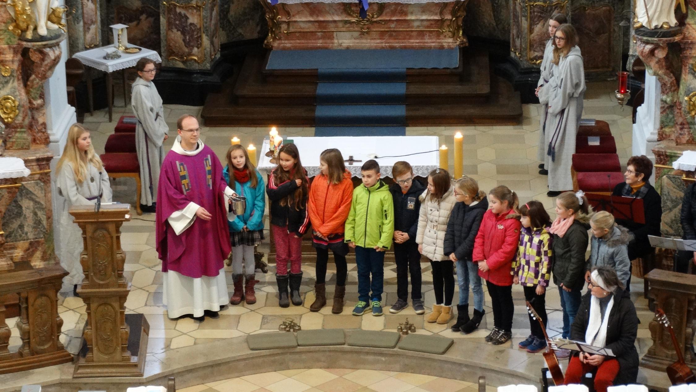 Vorstellung der Kommunionkinder