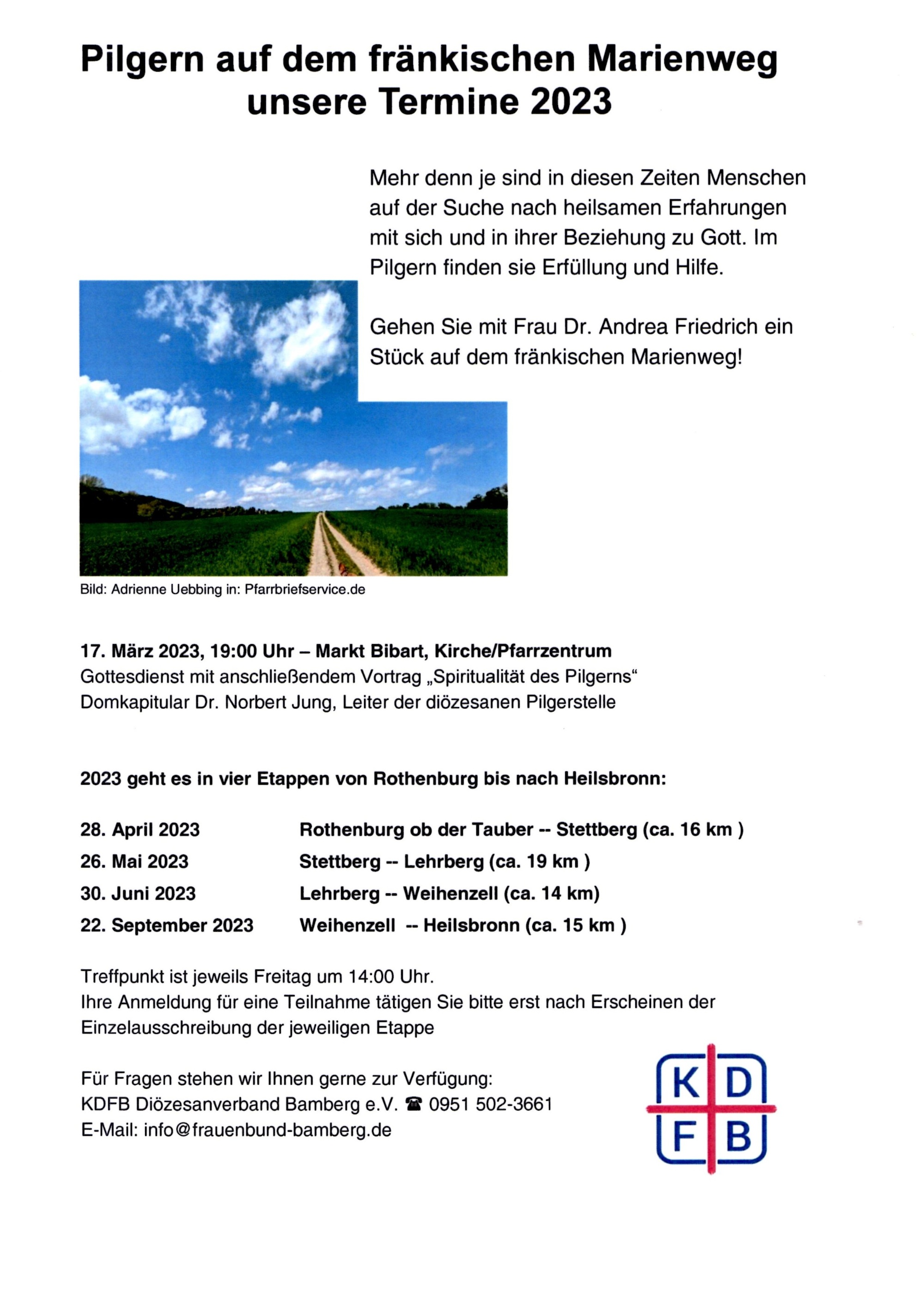 fränkischer Marienweg 2023